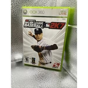 Major League Baseball 2K7 (Microsoft Xbox 360, 2007) CIB Tested Jeterfied